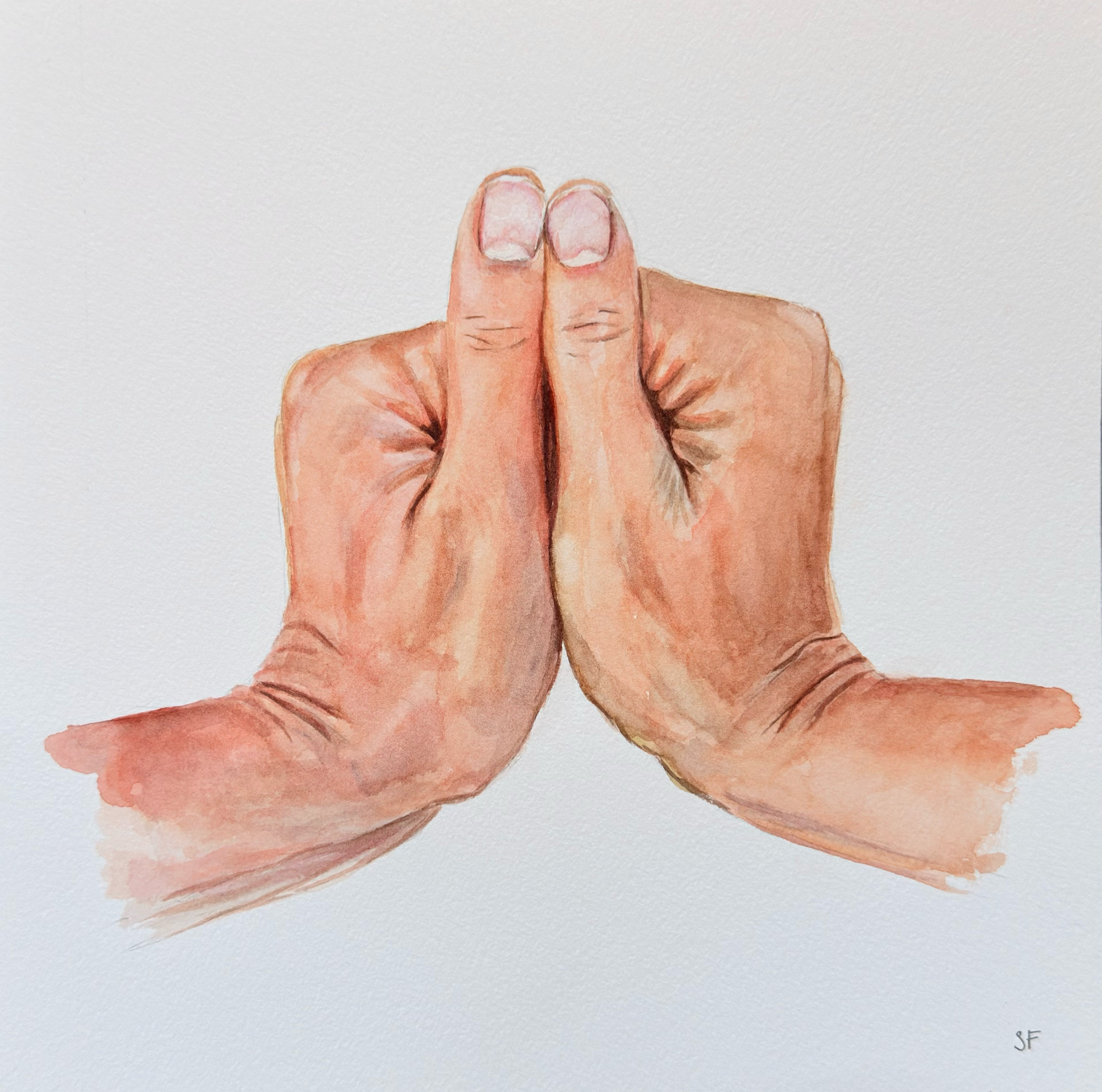 both - painting by Sasha Fofanova