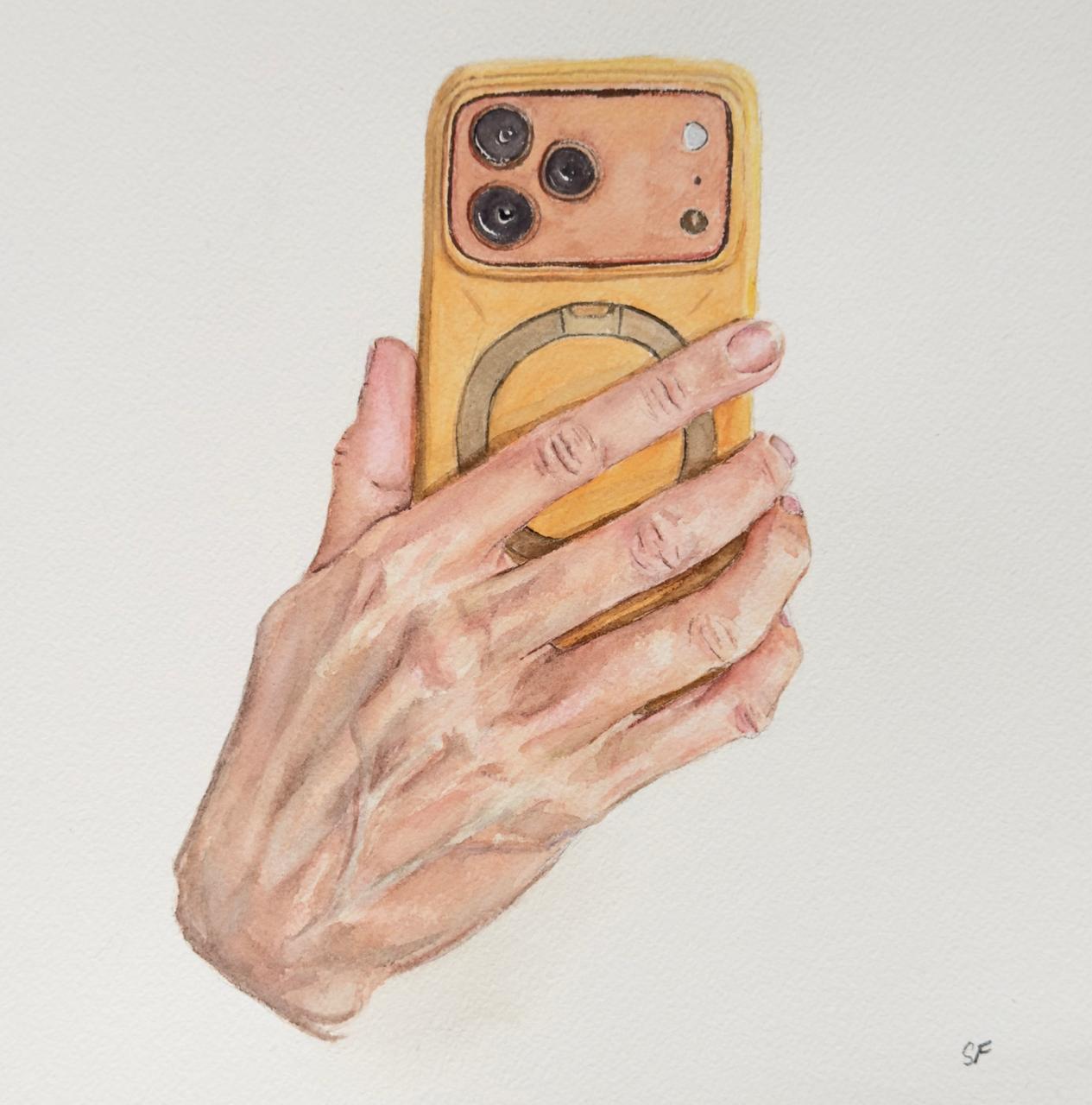 Moment - painting by Sasha Fofanova