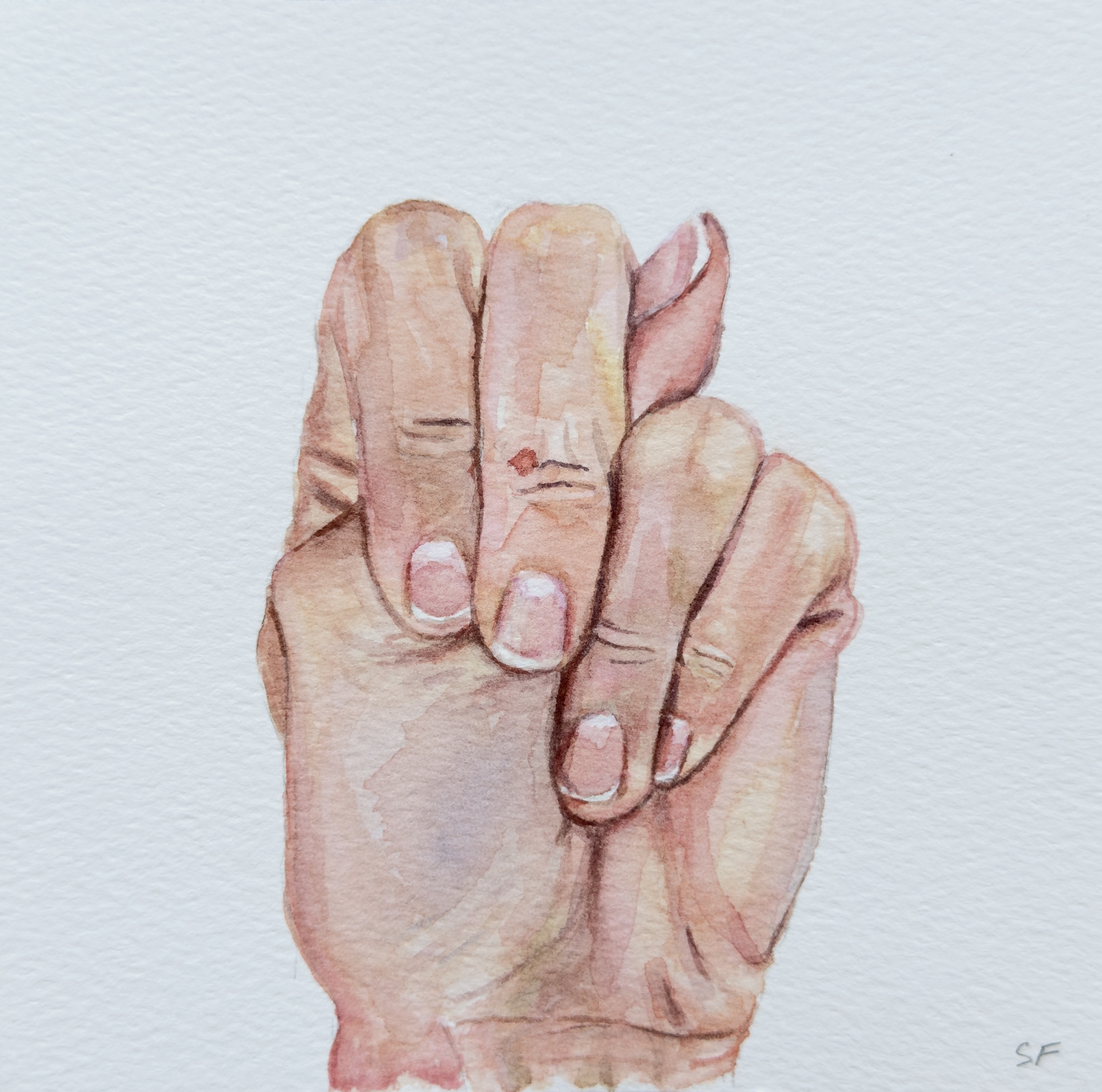 protection - painting by Sasha Fofanova