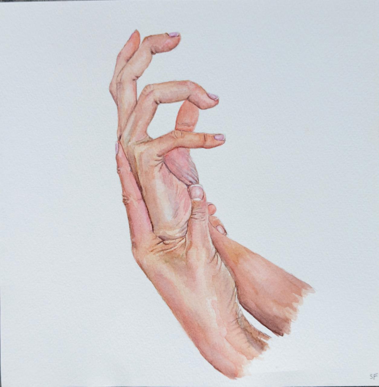 Stay - painting by Sasha Fofanova